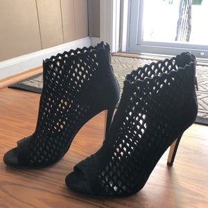 Ivanka Trump Black Heels, Size 6.5
